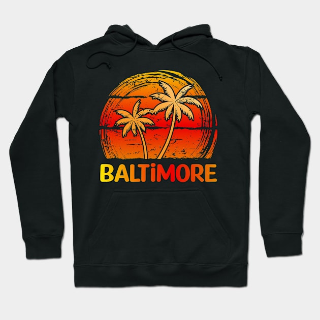 Baltimore city Hoodie by vintage3